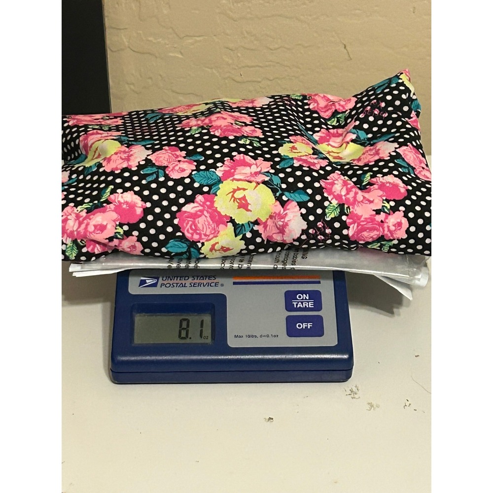 Betsey Johnson Womens XL Floral Polka Dot Mesh Long Sleeve Top Black Pink V-Neck - Picture 12 of 12